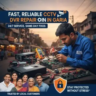 24/7 CCTV DVR Repair in Garia – Fast and Reliable Service | CCTV WORLD