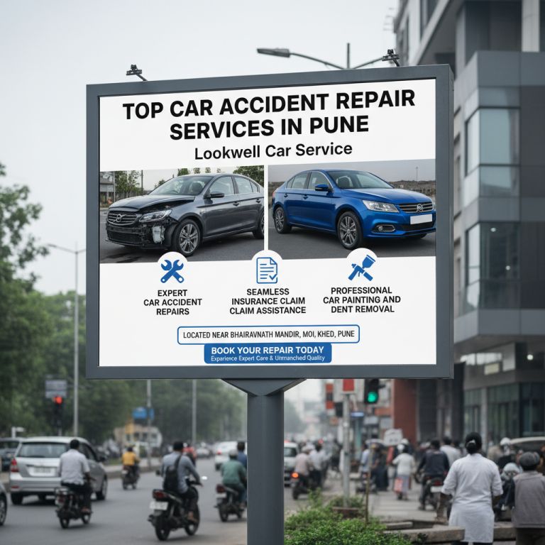 Best Car Accident Repairs Pune 2025 | Lookwell Car Service