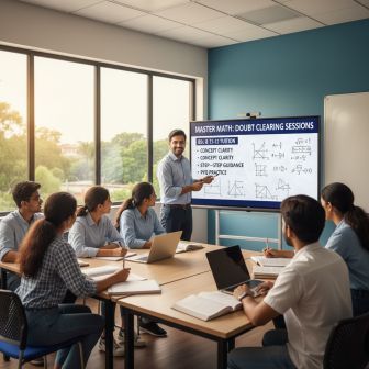Doubt Clearing And Problem Solving Sessions  | Math Tuition