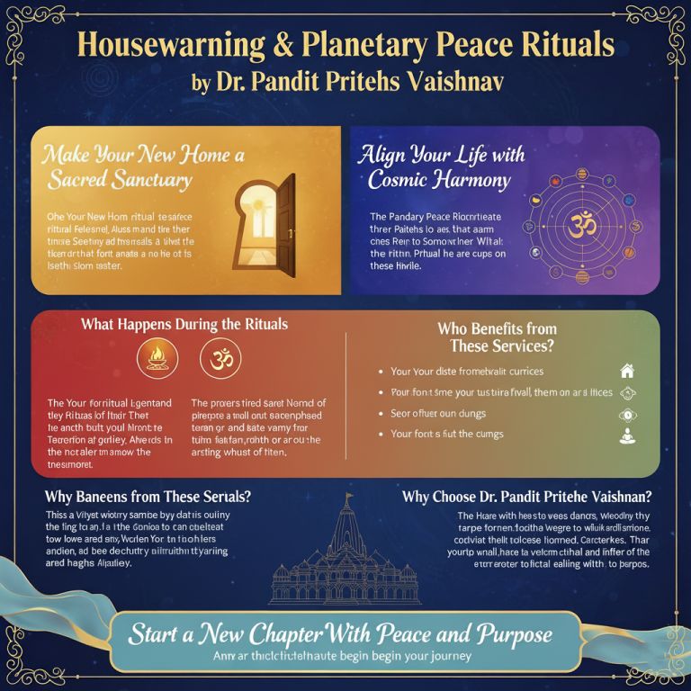 Housewarming and Planetary Peace Ritual  | Dr. Pandit Pritesh Vaishnav
