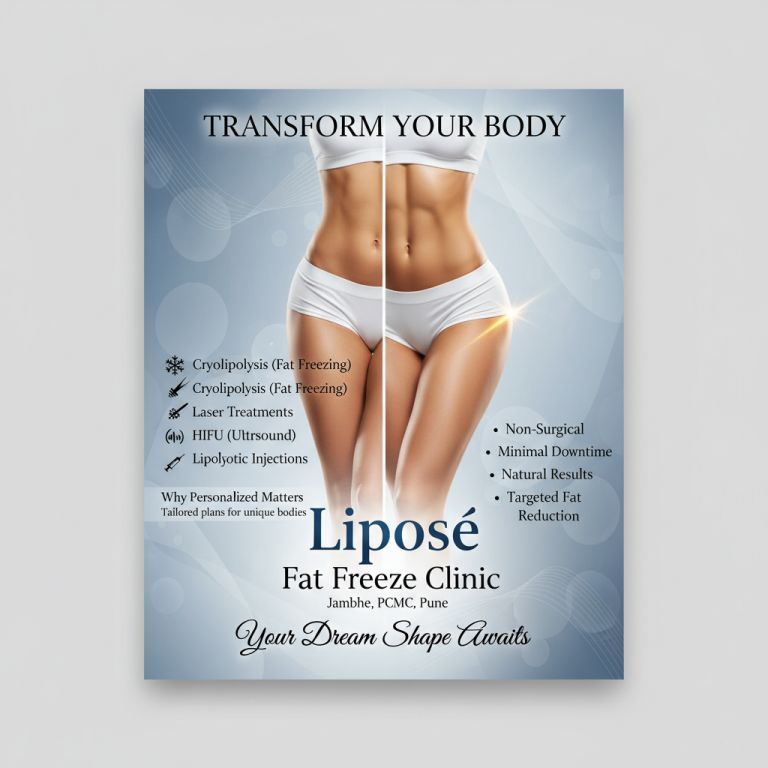 Best Fat Loss Treatments in Jambhe PCMC Pune 2025 Sculpt Your Dream Shape | Liposé Fat Freeze Clinic