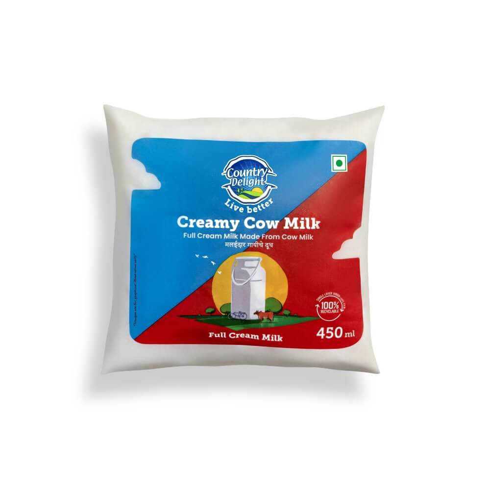 creamy-cow-milk | V2C Bazaar Private Limited Trusted Rural Producers Sohna Road Gurgaon