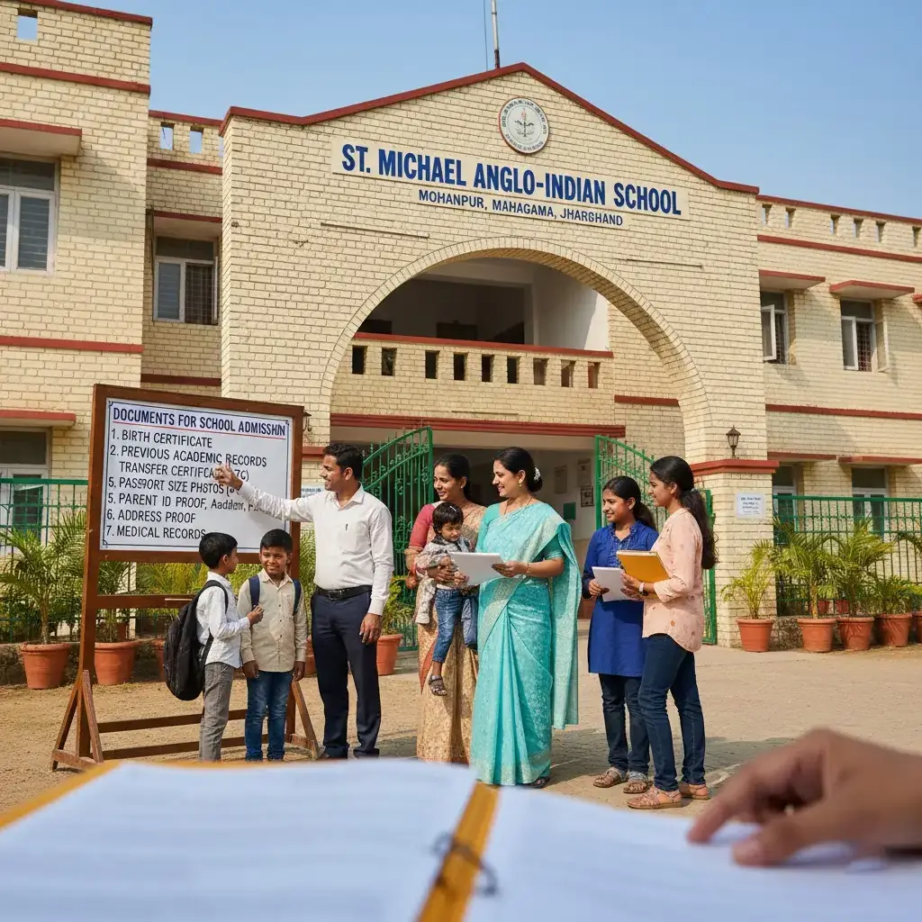 Top 7 Documents Required for CBSE Admission in Mahagama | St Michael Anglo-Indian School