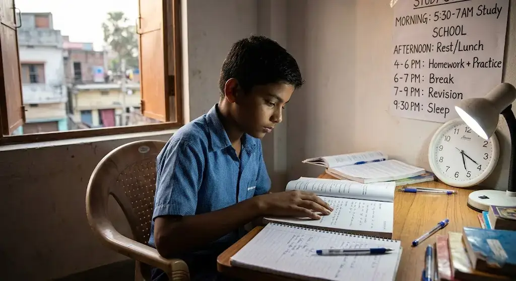 7 Study Routine for Students in Station Road Sultanganj Area 2026 – Build Consistent Learning Habits | St Michael Anglo Vidya Mandir