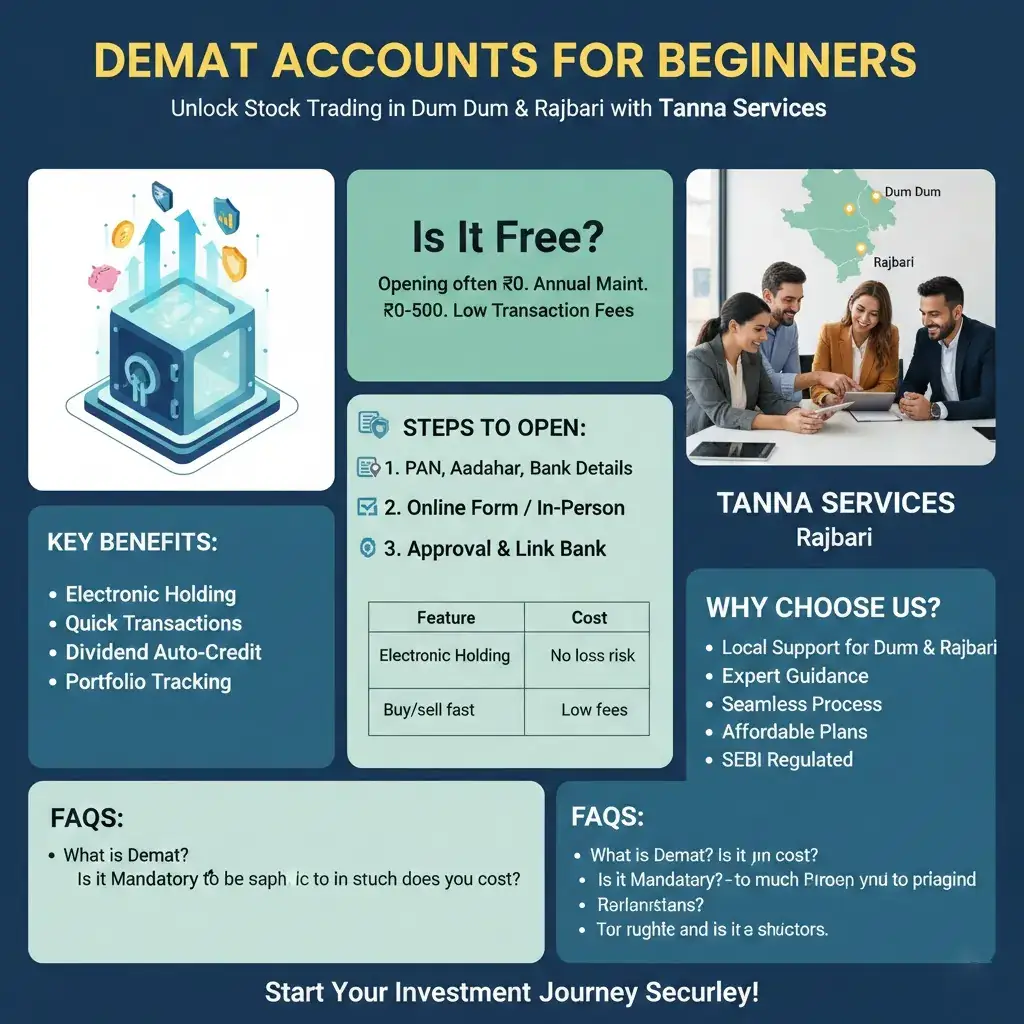 8 Demat for Beginners Dum Dum | Tanna Services