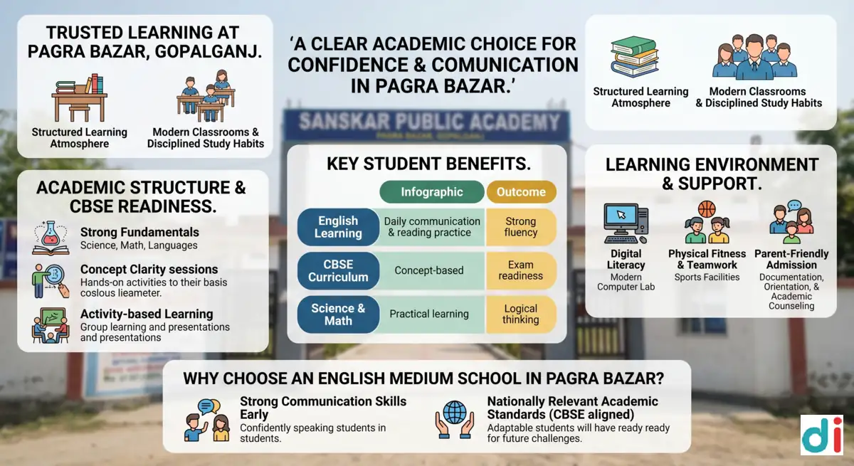 8 English Medium School Features in Pagra Bazar 2026 | Sanskar Public Academy
