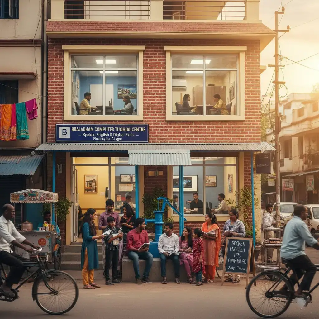 8 Spoken English Tips Pump House | Brajadham Computer Tutorial Centre