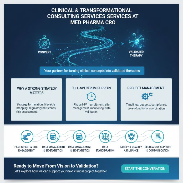Clinical research services  | Med Pharma CRO