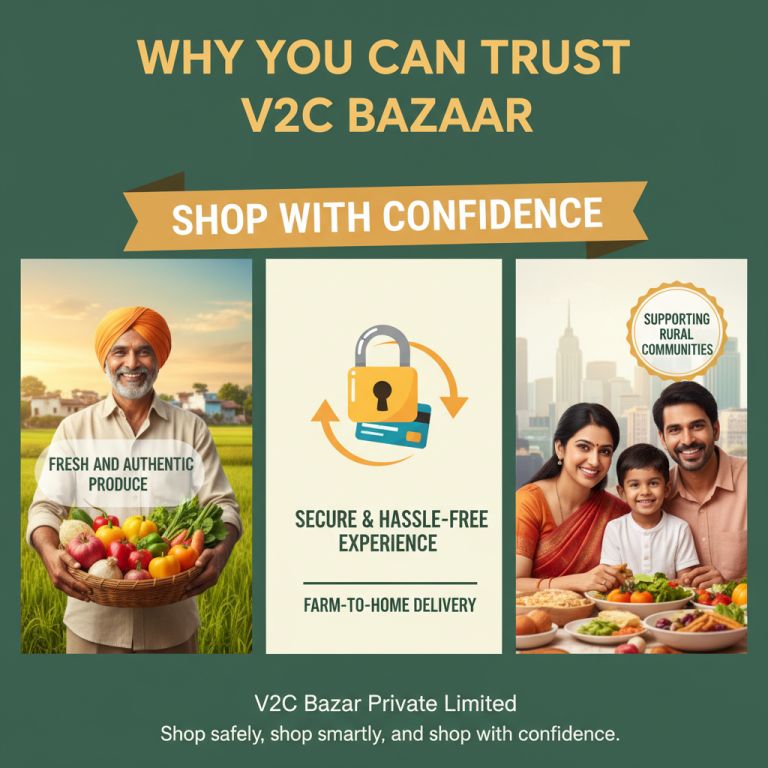 Shop with Confidence | V2C Bazaar Private Limited
