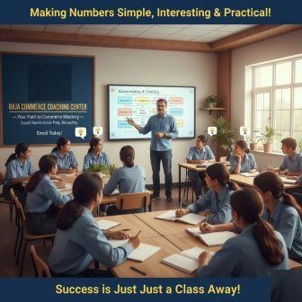 Best Commerce Coaching Institute in South Ramkrishna Pally | Raja Commerce Coaching Center