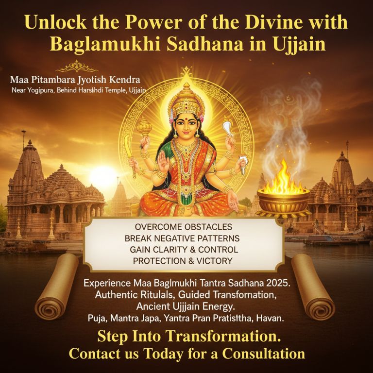 Top Baglamukhi Tantra Sadhak in Ujjain 2025 | Maa Pitambara Jyotish Kendra