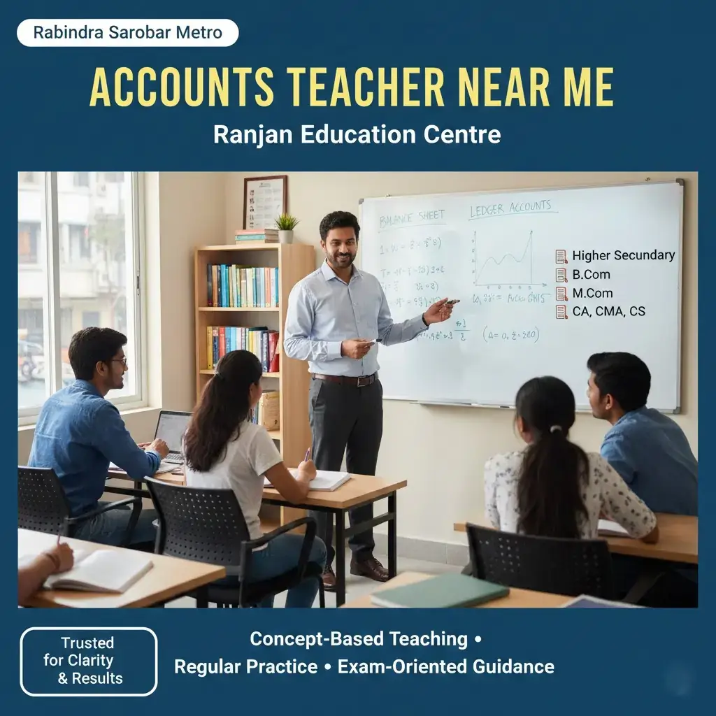 Accounts Teacher Near Me | Ranjan Education Centre