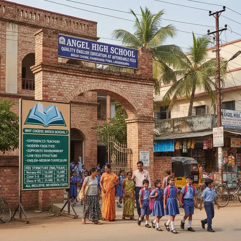 Affordable English School in Bhigo 2026 | Angel High school