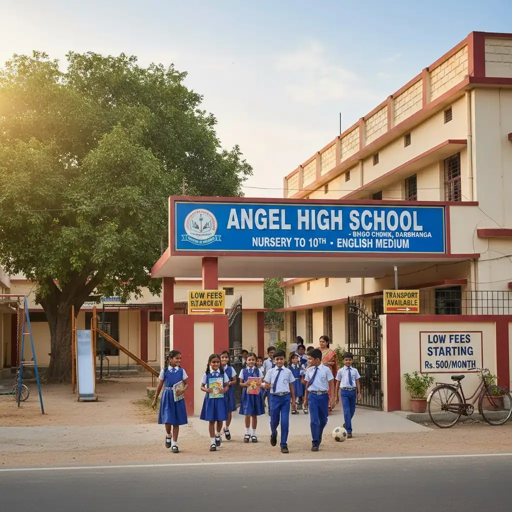 Affordable School Near Bhigo Darbhanga 2026 | Angel High school