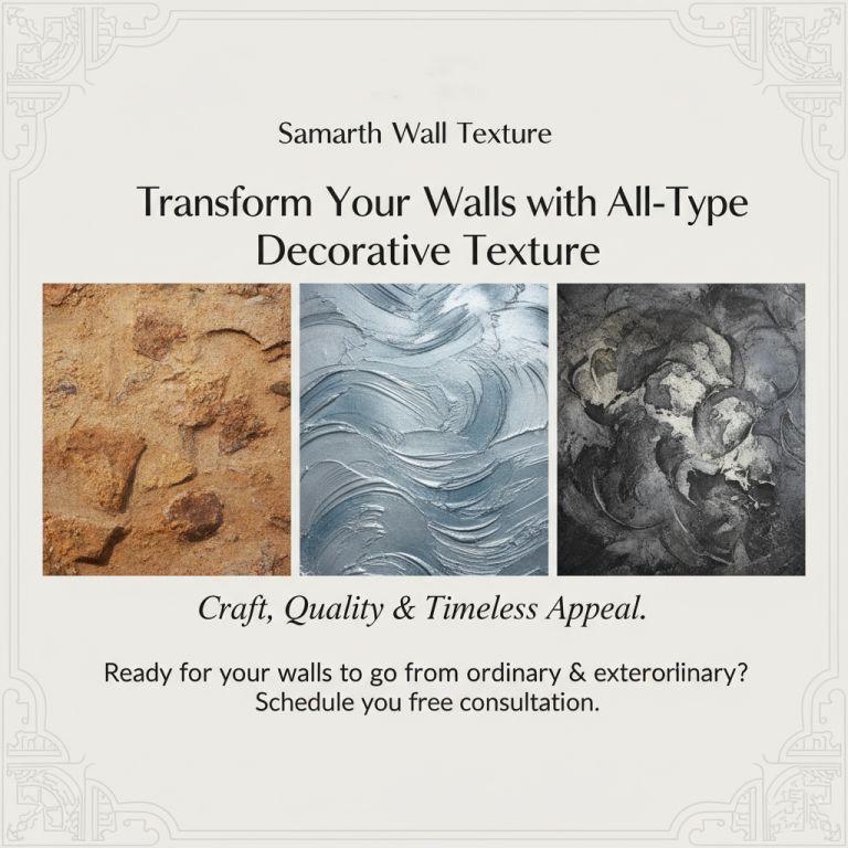 All Type Decorative Texture | Samarth Wall Texture