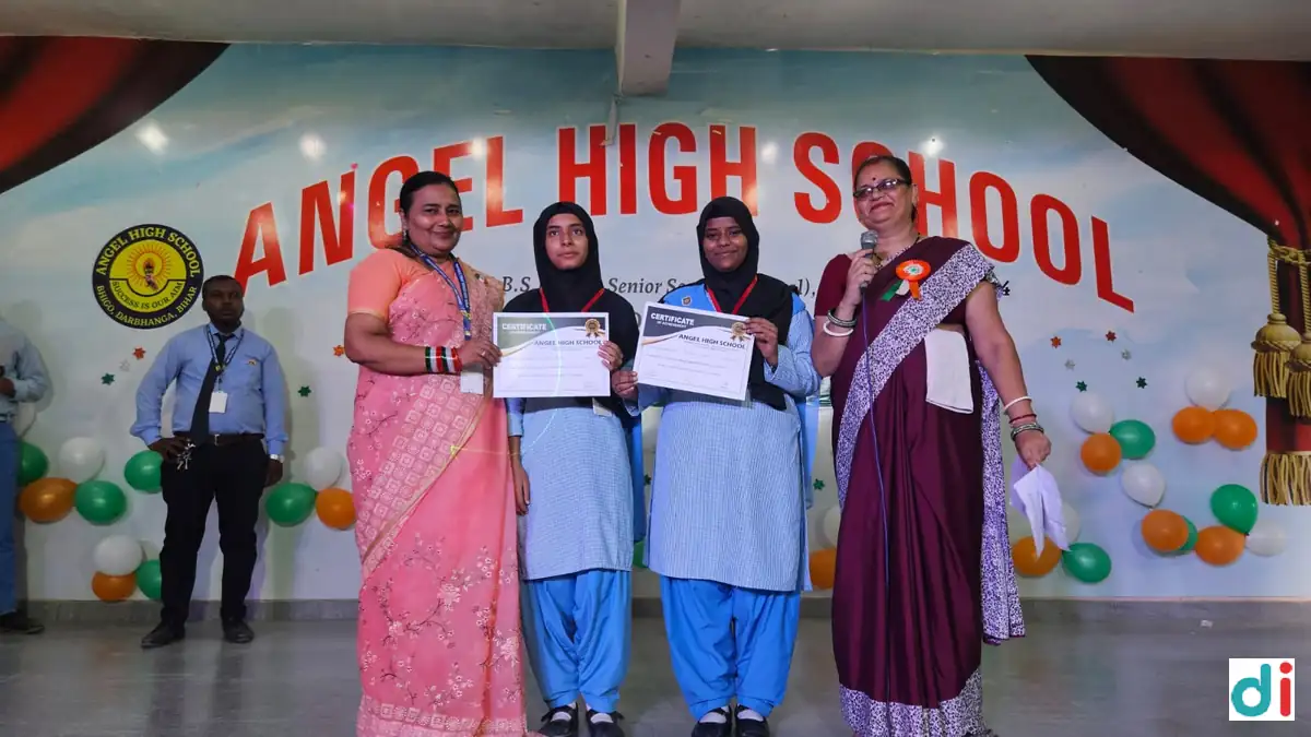 angel-high-school-annual-function-stage-event-with-principal-shabiha-khanam-and-guests-in-darbhanga |Angel High school