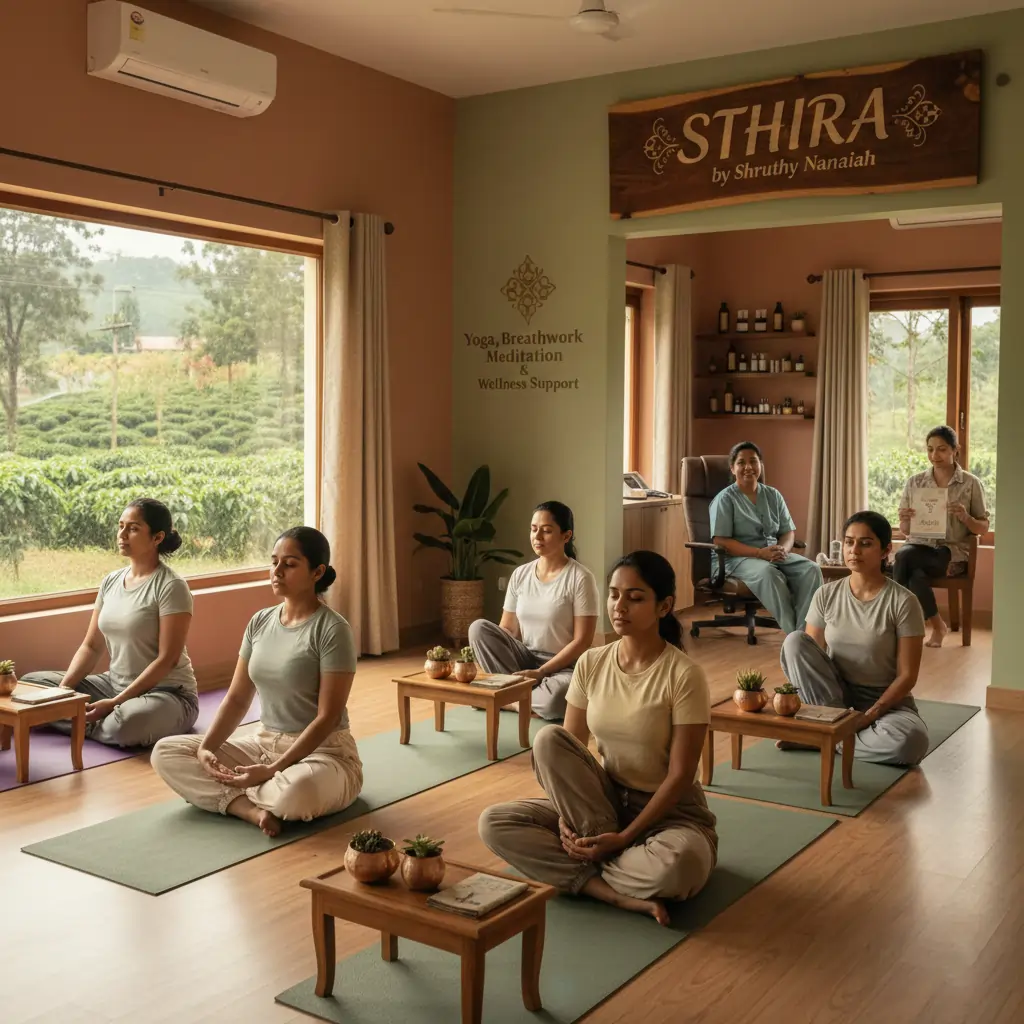 Are There Women Yoga Classes in Kodagu 2026-What to Know Before Joining | STHIRA by Shruthy Nanaiah