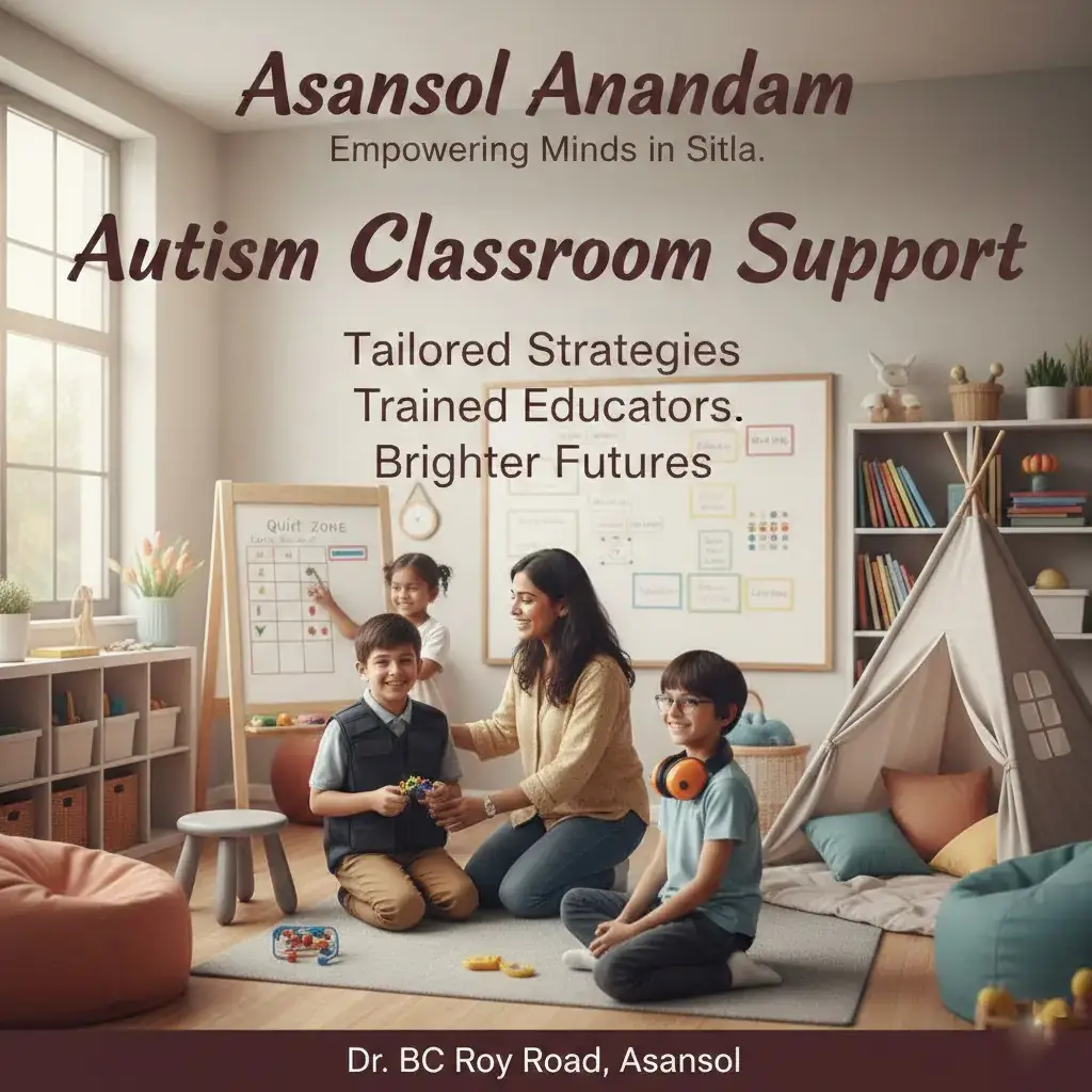 Autism classroom support Sitla 2026 | Asansol Anandam