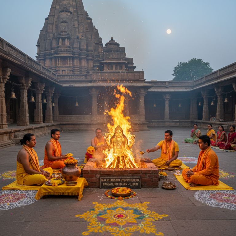Best Baglamukhi Havan in Ujjain | Maa Pitambara Jyotish Kendra