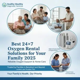 Best 24x7 Oxygen Rental Solutions for Your Family 2025 | Healthy Wealthy Diagnostic Services