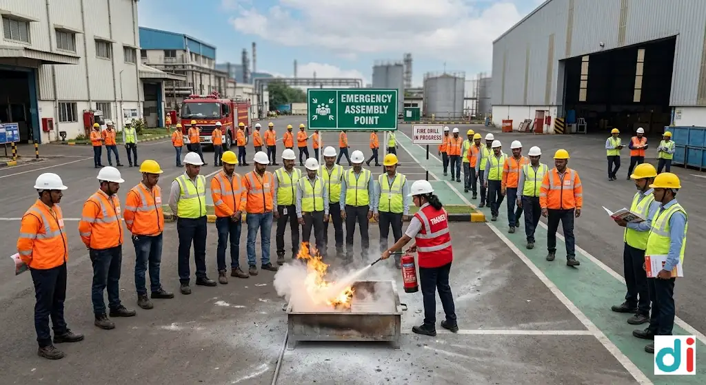 Best 5 fire drill training methods in Jambhe PCMC 2026 | International Advanced Health Training Institute