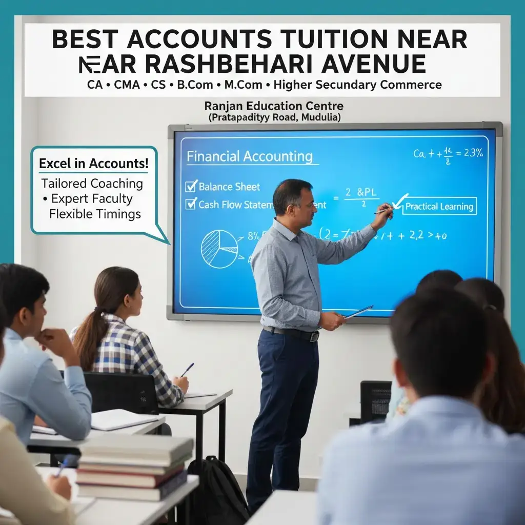 Best Accounts Tuition Near Rashbehari Avenue – Local Guidance with Proven Results | Ranjan Education Centre