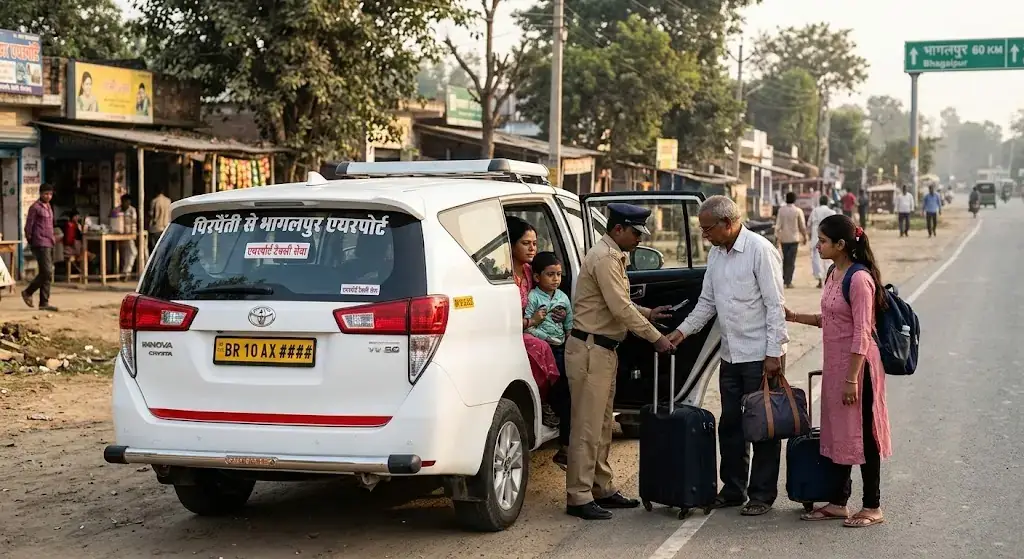 Best Airport Taxi Bhagalpur from Pirpainti 2026 – Fast Airport Travel | CityRide.city