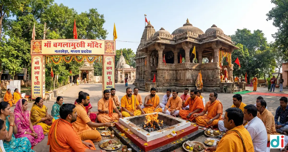 Best Baglamukhi Puja in Nalkheda 2026 | Maa Baglamukhi Pitambara Astam Mahavidhya by Pandit Rupesh Guru