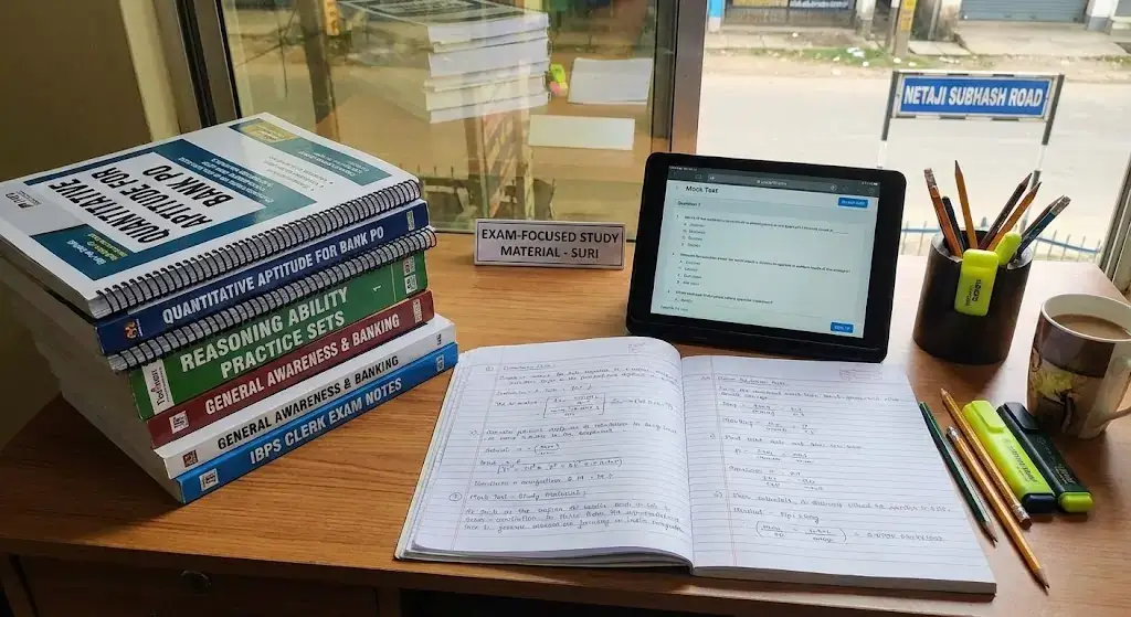 Best Bank Exam Study Material in Suri | The Career Guru Academy
