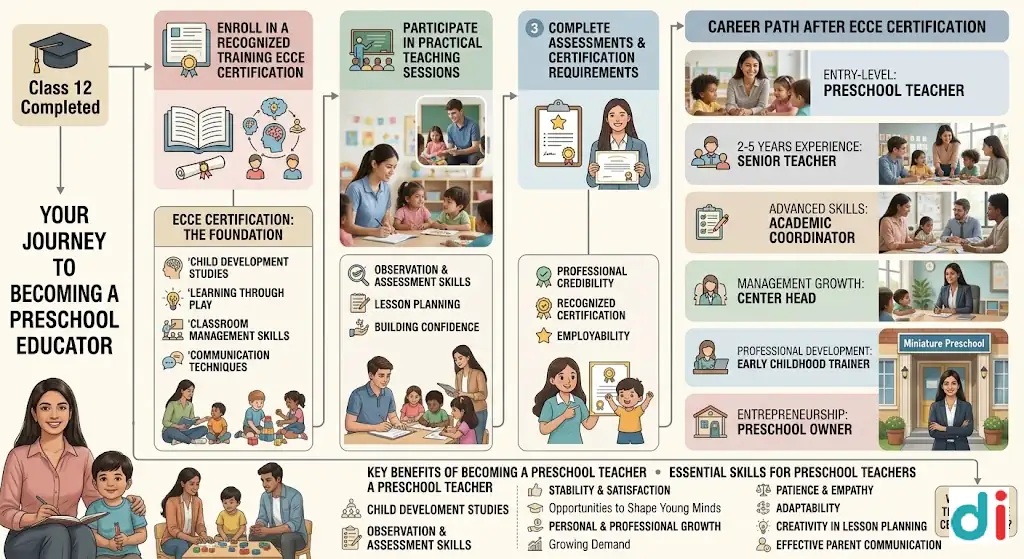 How to Become a Preschool Teacher After Class 12 | Miniature Preschool and Teacher Training Institute