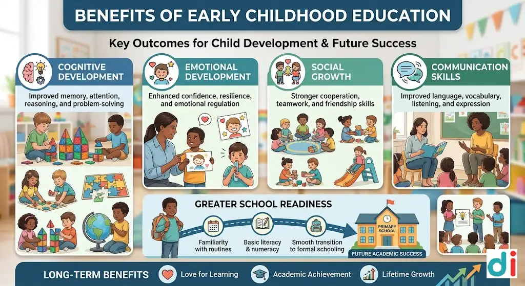 Benefits of Early Childhood Education for Growing Children | Miniature Preschool and Teacher Training Institute
