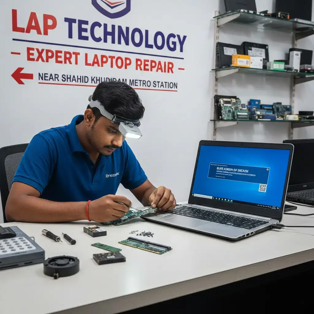 Best Blue Screen Error Laptop Repair in Garia | Lap Technology