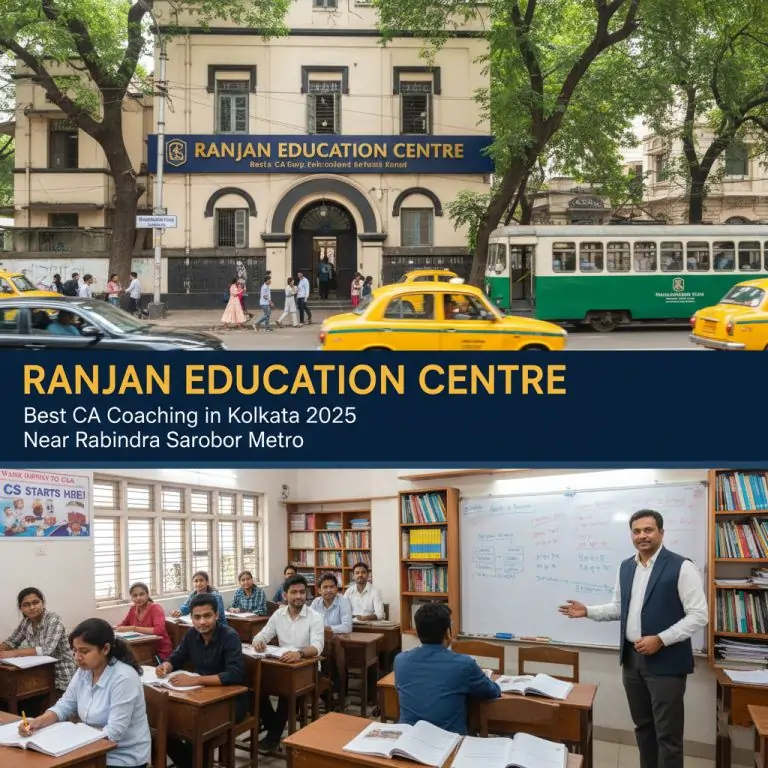 Best CA Coaching in Kolkata (2025) – Top Institutes Near Tollygunge, Hazra & Garia