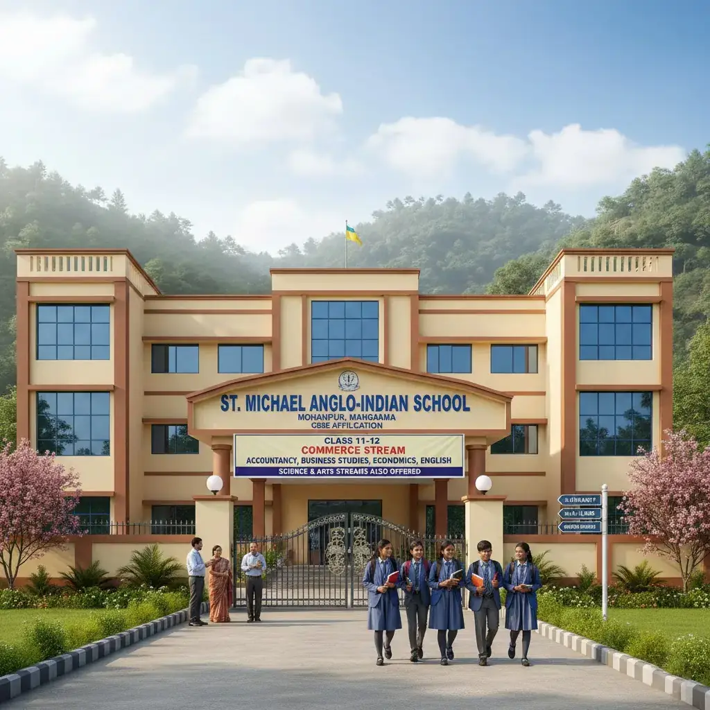 Best CBSE School with Commerce Stream in Mahagama | St Michael Anglo-Indian School