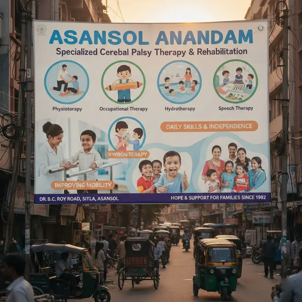 Best cerebral palsy therapy Sitla Asansol 2026 | Asansol Anandam