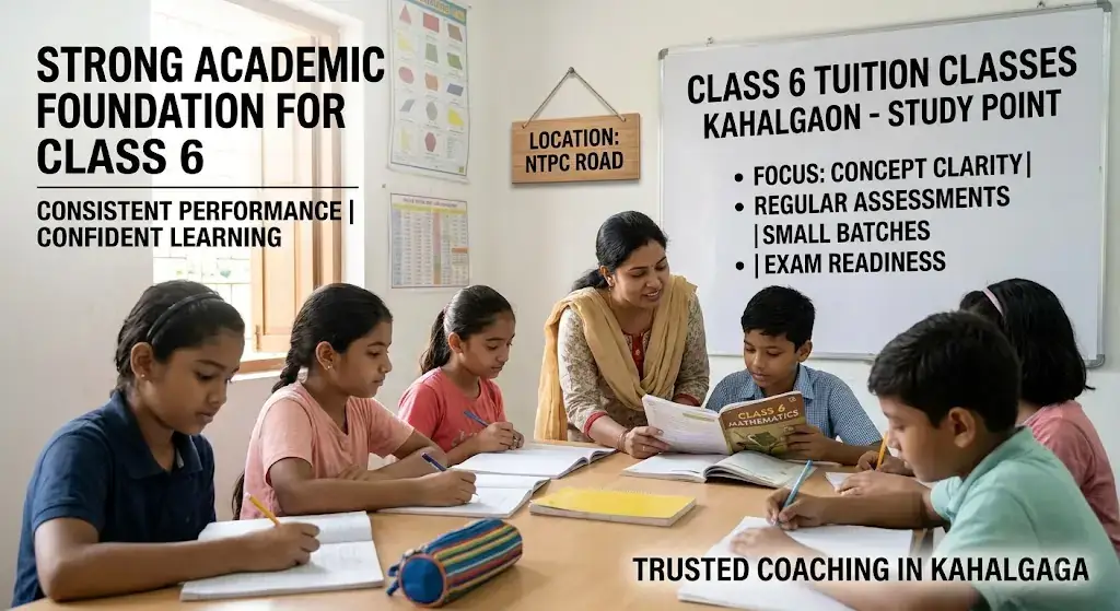 Best class 6 tuition classes in Kahalgaon 2026 | Study Point