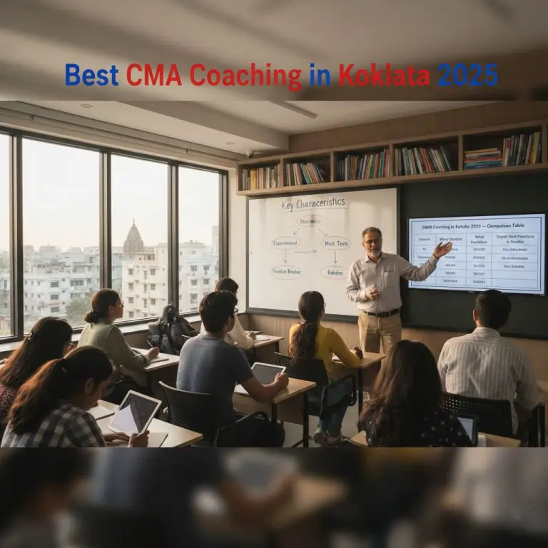 Best CMA Coaching in Kolkata 2025   Affordable Career-Focused Training by Rank Mentors and Industry Experts | Ranjan Education Centre