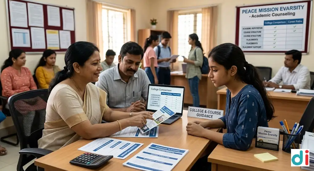 Best college selection guidance near Hossain Shah Road Mominpore 2026 | Peace Mission Evarsity