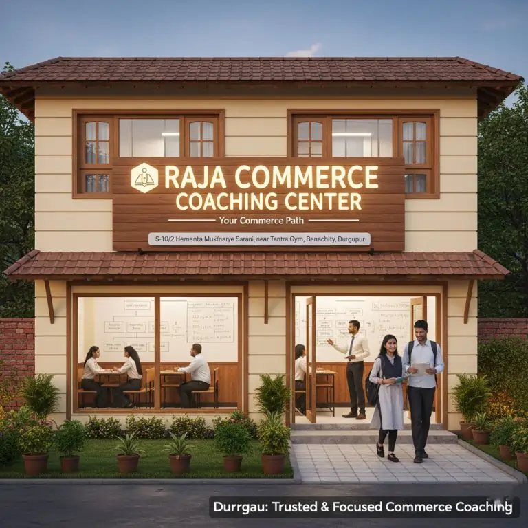 Best Commerce Coaching Durgapur Class 11 HS | Raja Commerce Coaching Center