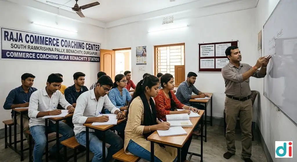 Best commerce coaching near Benachity station 2026 | Raja Commerce Coaching Center