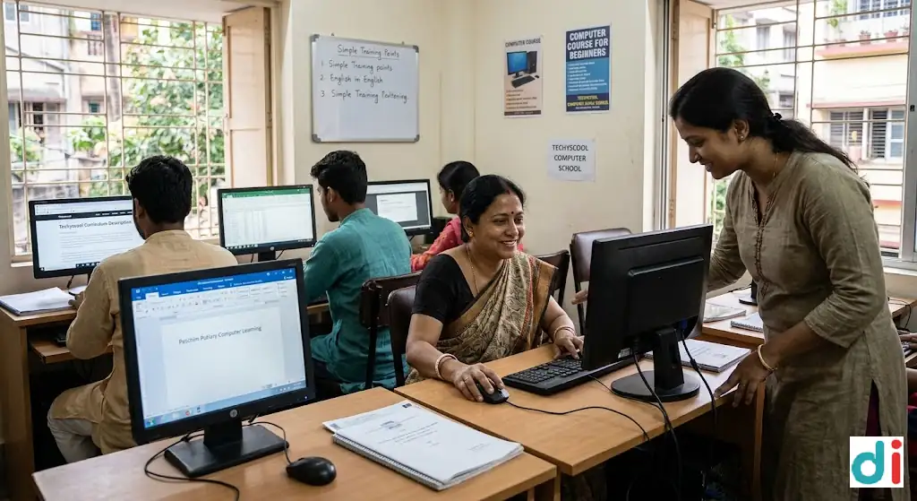 Best Computer Course for Beginners Near Park Area 2026 | Techyscool Computer School
