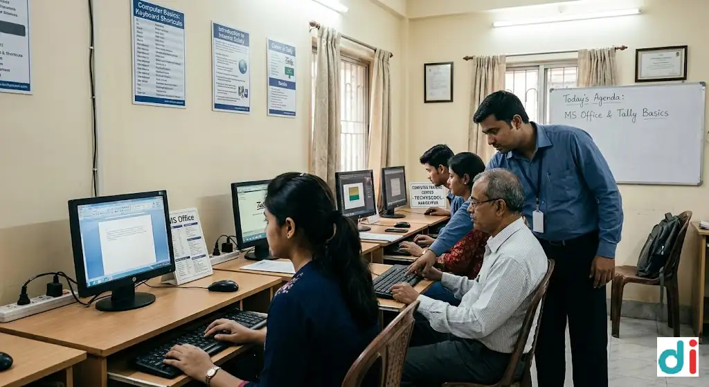 Best Computer Course Near Jiban Mohini Ghosh Park 2026 | Techyscool Computer School