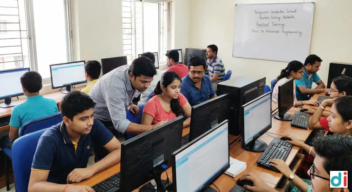 Best Computer Course Near Paschim Putiary Kolkata | Techyscool Computer School