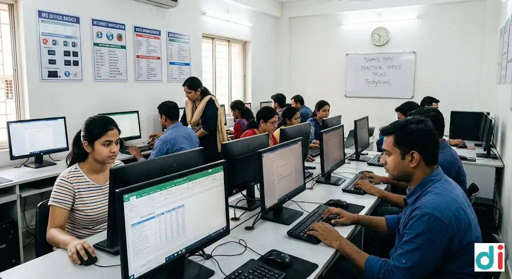 Best Computer Course Syllabus in Haridevpur 2026 | Techyscool Computer School