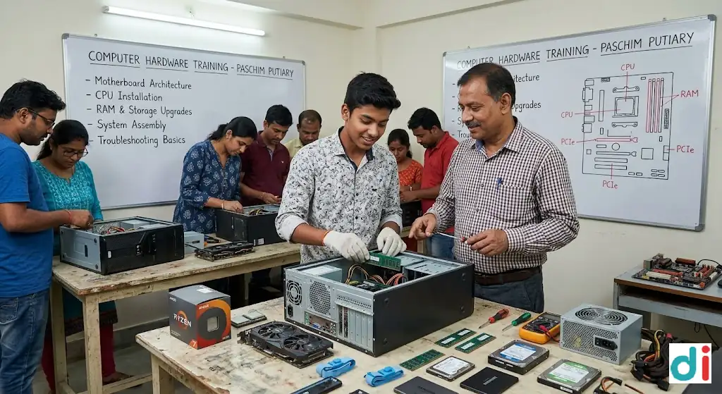 Best Computer Hardware Basics in Paschim Putiary 2026 | Techyscool Computer School