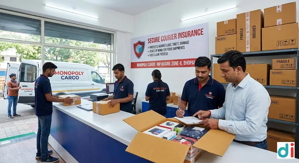 Best courier insurance in Maharana Pratap Nagar Zone II | Monopoly Cargo