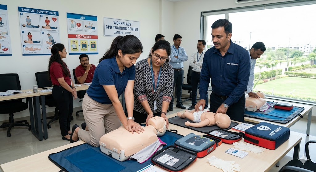 Best CPR training for employees in Jambhe 2026 | International Advanced Health Training Institute