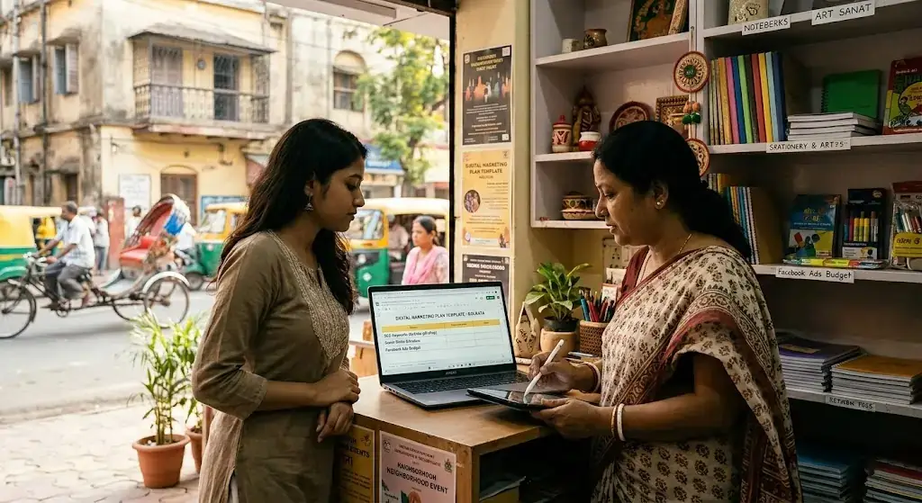 Best digital marketing plan small business kolkata 2026