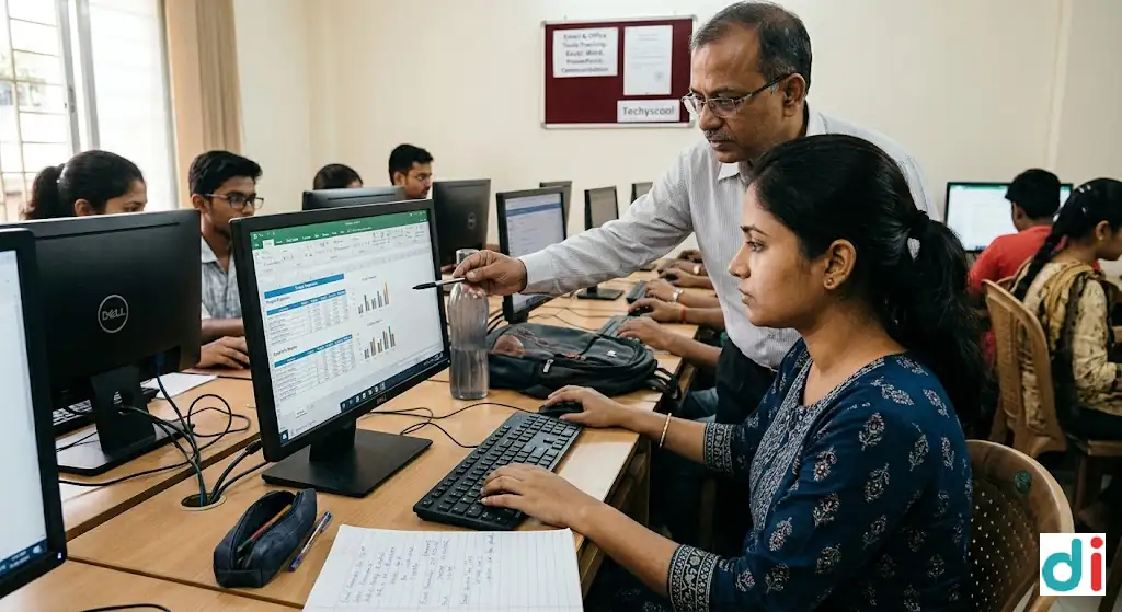Best Email and Office Tools Training in Paschim Putiary 2026 | Techyscool Computer School