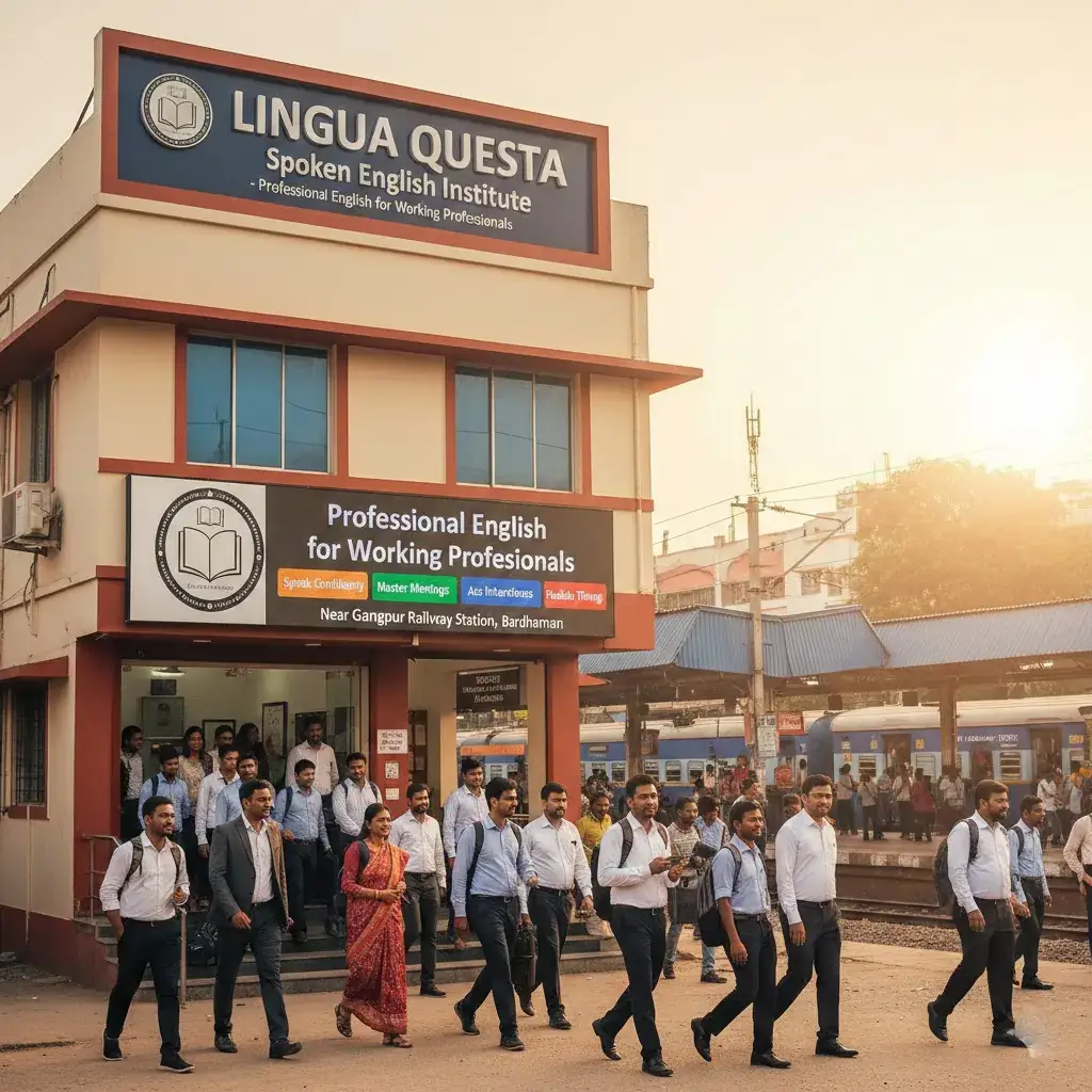 Best English Class for Working Professionals Bardhaman 2026 | Lingua Questa Spoken English Institute